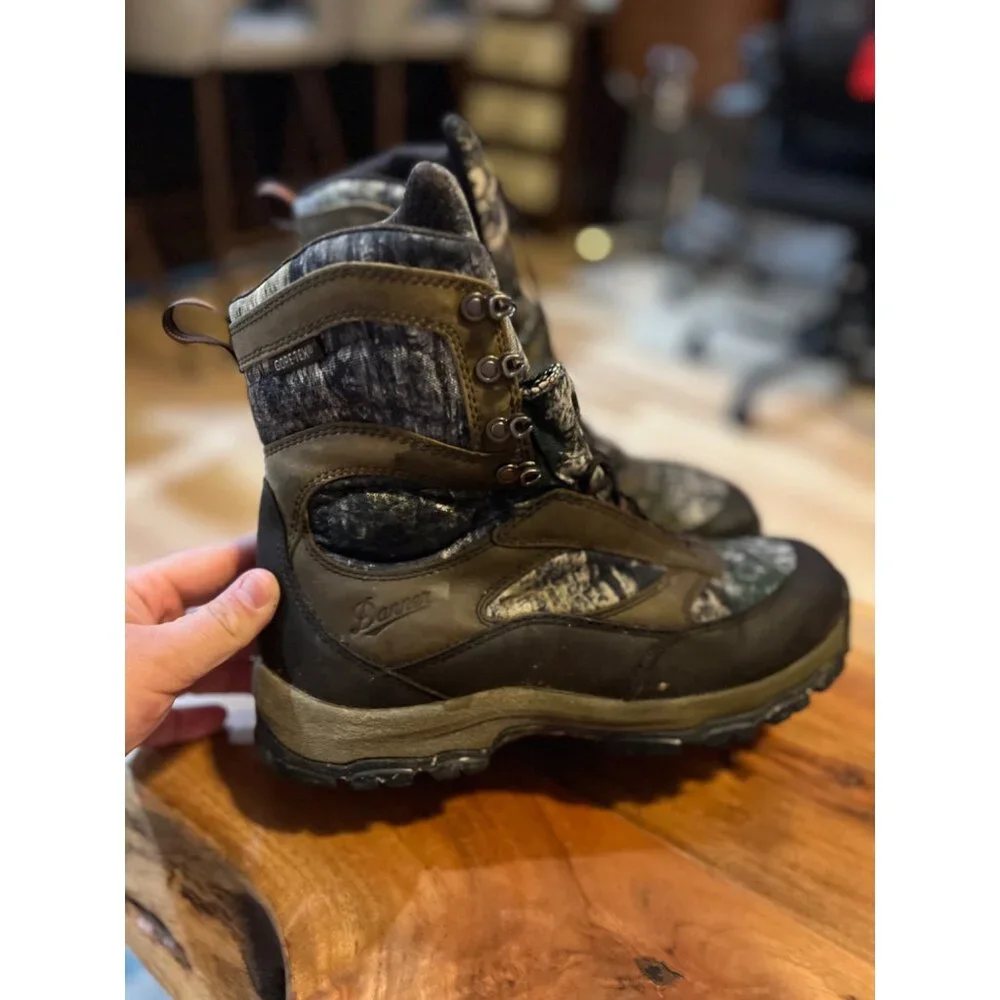 Danner Mossy Oak Break-Up Country Insulated‎ 400G Goretex Shoes - Size 8